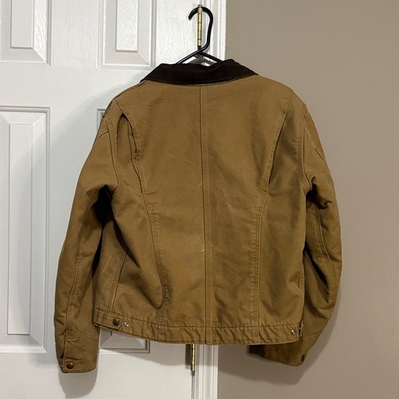 Vintage Detroit Women’s Carhartt Jacket W J097 CML Size Large - Picture 2 of 11